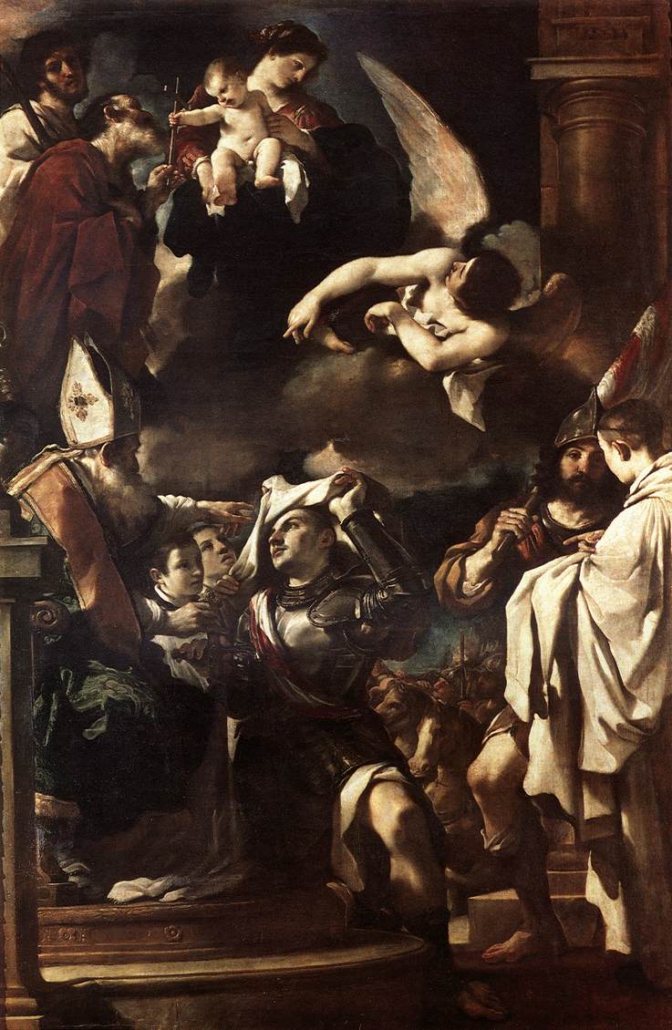 St William of Aquitaine Receiving the Cowln  ngb
