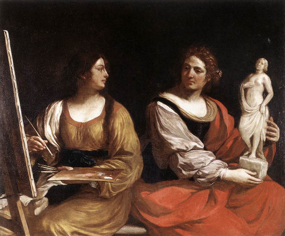 Allegory of Painting and Sculpture sdg