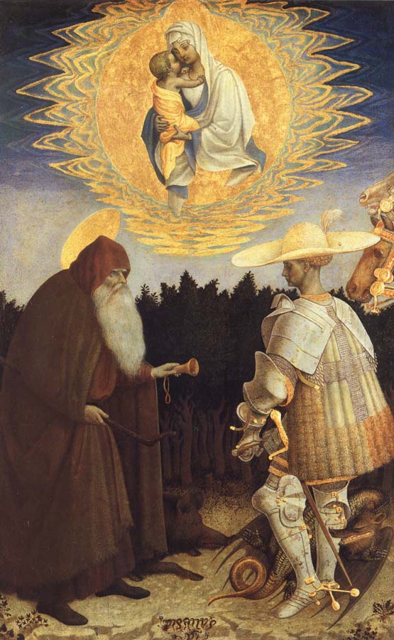 The Virgin and Child with Saint Anthony Abbot
