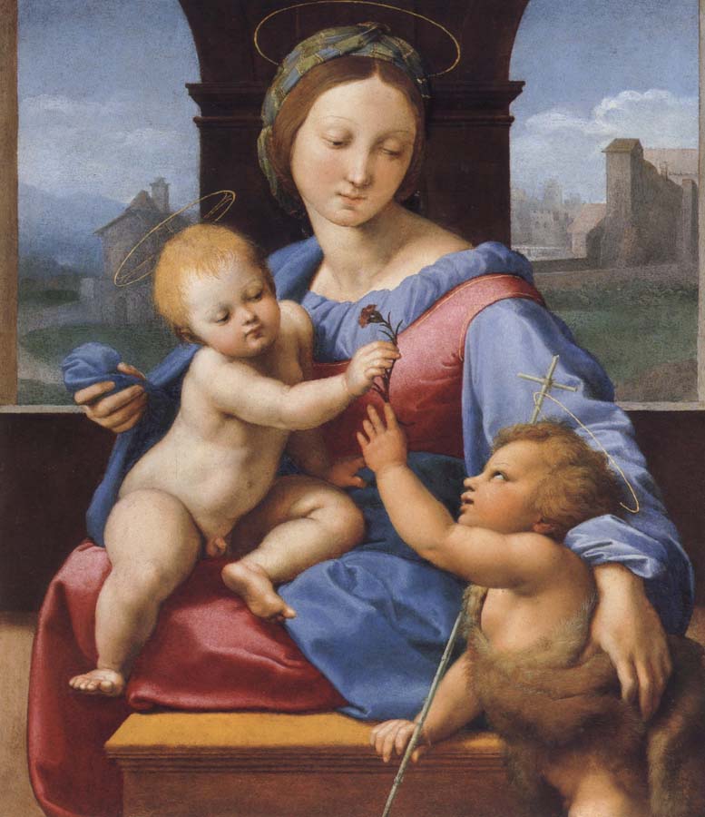 The Madonna and Child with teh Infant Baptist