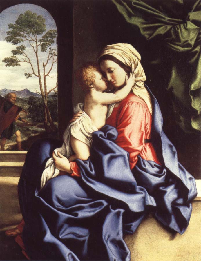 The Virgin and Child Embracing