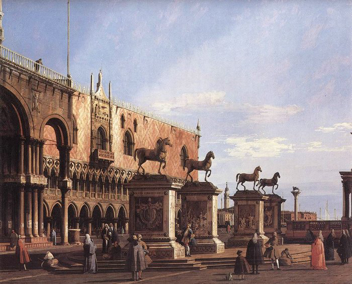 The Horses of San Marco in the Piazzetta