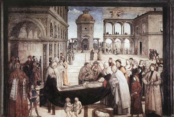 Death of St. Bernardine