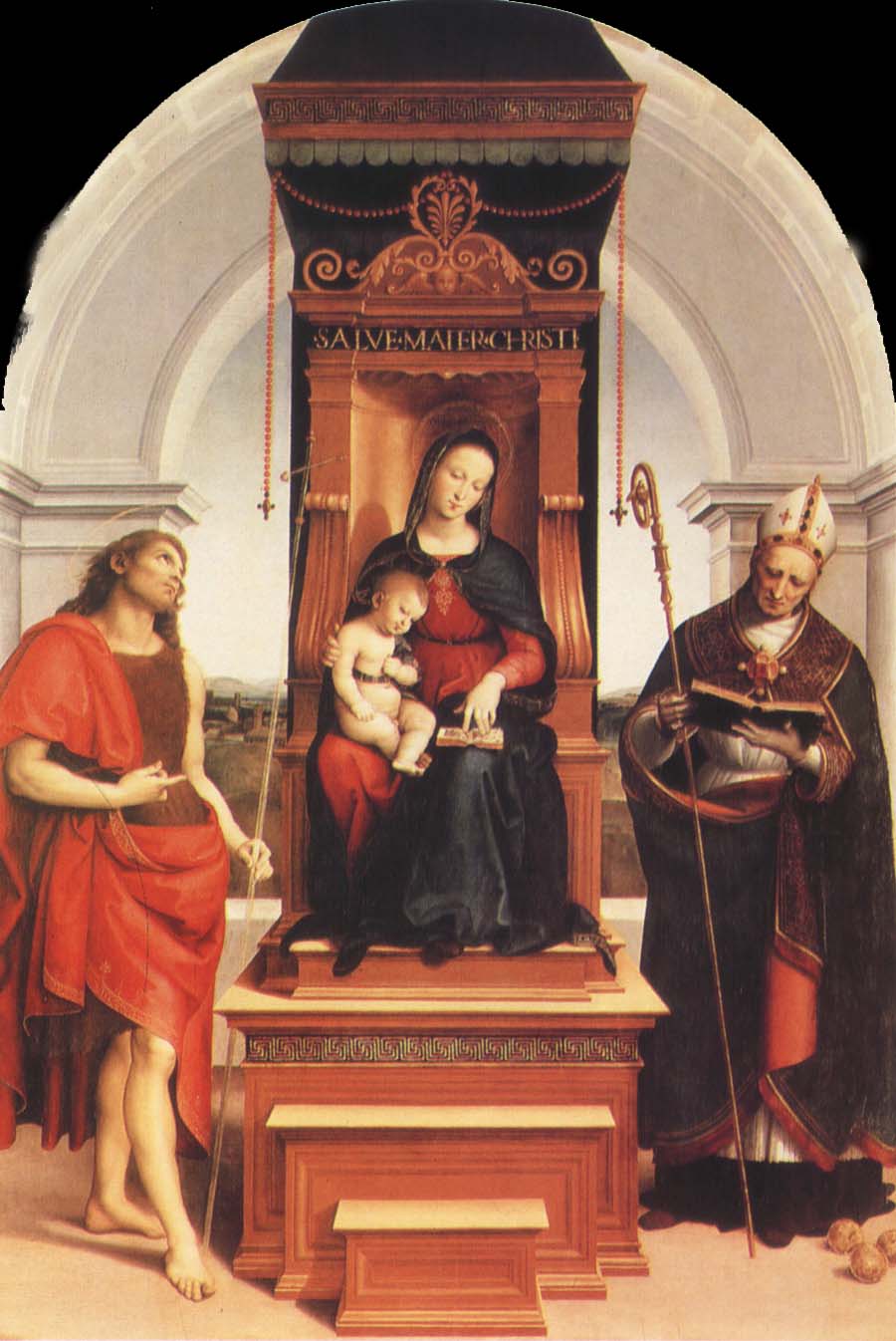 Virgin and Child with SS.John the Baptist and Nicholas