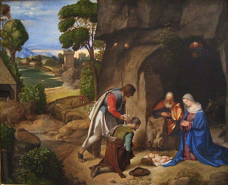 The Allendale Nativity Adoration of the Shepherds