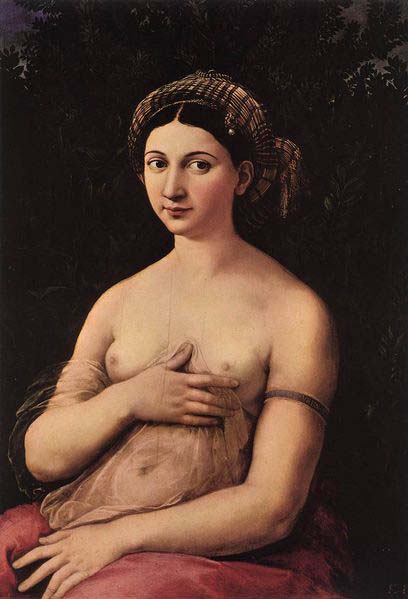 La Fornarina Raphael mistress.