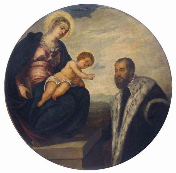 Madonna with Child and Donor,