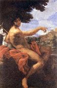 BACCHIACCA St John the Baptist ff oil on canvas