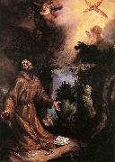 CIGOLI St Francis Receives the Stigmata  g oil painting on canvas