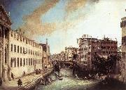 Canaletto Rio dei Mendicanti oil on canvas