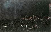Canaletto La Vigilia di Santa Marta f oil on canvas
