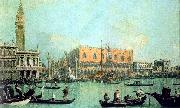 Canaletto Veduta del Palazzo Ducale painting