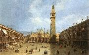 Canaletto Piazza San Marco f oil on canvas