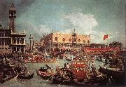 Canaletto The Bucintoro Returning to the Molo on Ascension Day fg china oil painting artist
