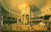 Canaletto Ranelagh, the Interior of the Rotunda painting