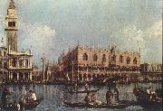 Canaletto View of the Bacino di San Marco (St Mark s Basin) oil on canvas