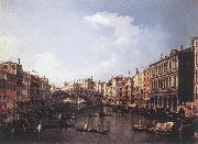 Canaletto The Rialto Bridge from the South fdg oil painting reproduction