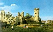Canaletto Warwick Castle, The East Front painting