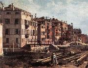Canaletto View of San Giuseppe di Castello (detail) f oil on canvas