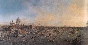 Canaletto The Thames and the City fcf oil on canvas