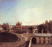 Canaletto London: Whitehall and the Privy Garden from Richmond House f oil on canvas