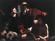 Caravaggio The Sacrifice of Isaac oil on canvas