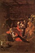 Caravaggio Adoration of the Shepherds fg oil on canvas