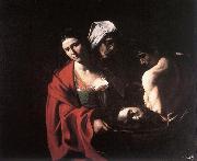 Caravaggio Salome with the Head of the Baptist fg oil on canvas