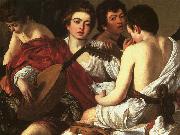 Caravaggio The Concert  The Musicians china oil painting artist