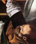 Caravaggio The Martyrdom of St Matthew (detail) ff oil on canvas