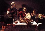Caravaggio Supper at Emmaus gg oil on canvas