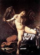 Caravaggio Amor Victorious dsf oil on canvas