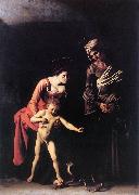 Caravaggio Madonna with the Serpent df china oil painting artist