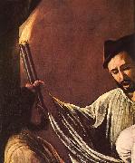 Caravaggio The Seven Acts of Mercy (detail) dfg oil on canvas