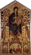 Cimabue The Madonna in Majesty (Maesta) fgh oil on canvas
