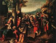 The Adoration of the Magi fg Correggio