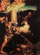 Correggio Adoration of the Shepherds painting