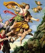 Domenichino The Assumption of Mary Magdalene into Heaven oil on canvas