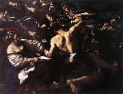 GUERCINO Samson Captured by the Philistines uig oil on canvas