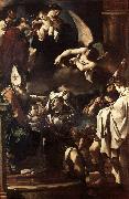 GUERCINO St William of Aquitaine Receiving the Cowln  ngb oil painting on canvas