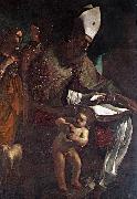 GUERCINO St Augustine sdg oil on canvas