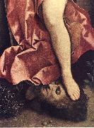 Giorgione Judith (detail) hh oil on canvas