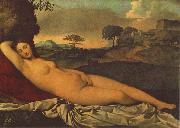 Giorgione Sleeping Venus dhh oil on canvas