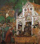 Giotto St.Francis Mourned by St.Clare oil on canvas