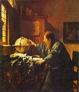 JanVermeer The Astronomer painting