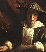 JanVermeer Woman Holding a Balance china oil painting artist