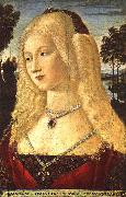 Neroccio Portrait of a Lady 2 oil on canvas