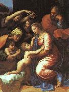 Raphael The Holy Family oil on canvas