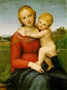 Raphael Madonna and Child painting