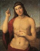 Raphael The Blessing Christ oil